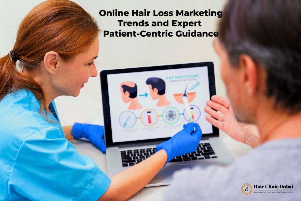 hair loss marketing trends, hair loss guidance, hair clinic dubai