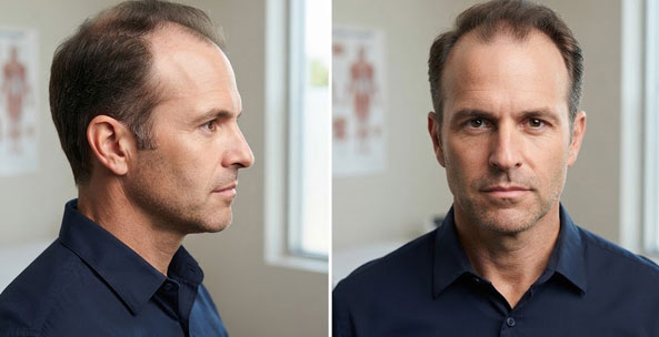Mature and Receding Hairline
